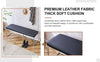 Stylish Shoe Bench with Silver Legs - Perfect Storage for Every Space