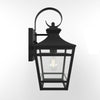 Stylish Black Outdoor Wall Lights - Waterproof Sconces for Porch & Patio (Set of 2)