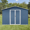 Skyline Blue Garden Shed