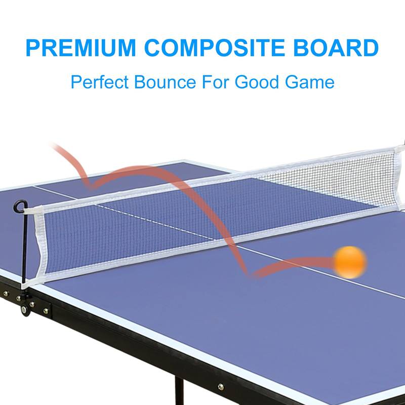 Ping Pong Pro Table Set: Foldable Fun for Anywhere!