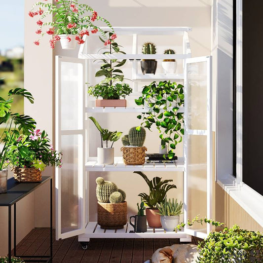 Garden Haven Portable Greenhouse with Wheels