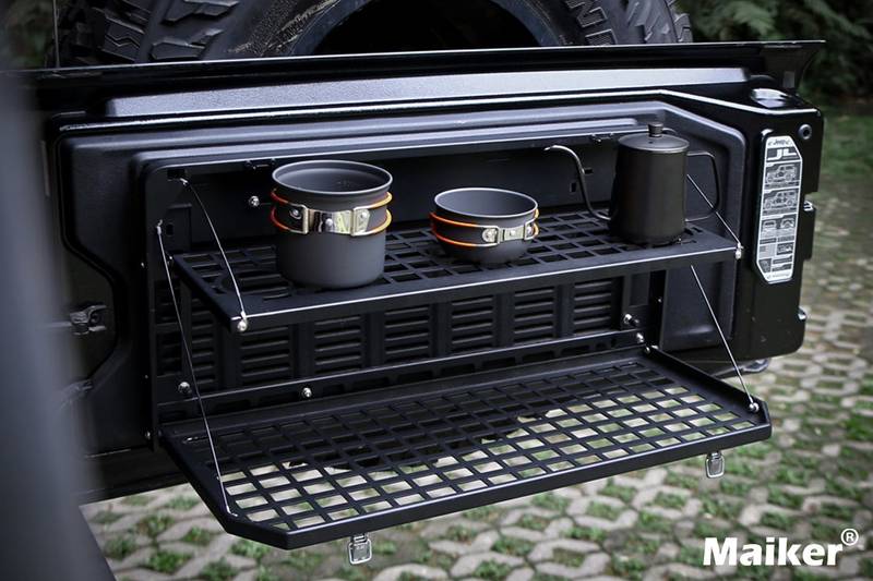 Adventure Ready Tailgate Table for Jeep Wrangler
