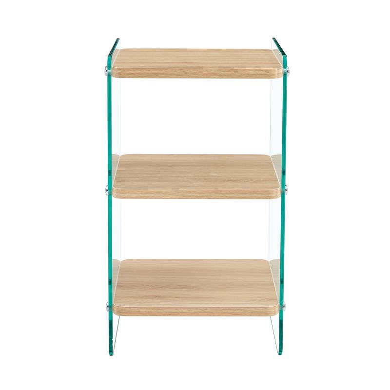 Stylish Trio Storage Nightstand