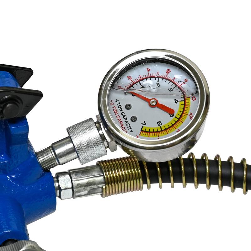 Portable Power: Hydraulic Gear in Bold Black & Blue