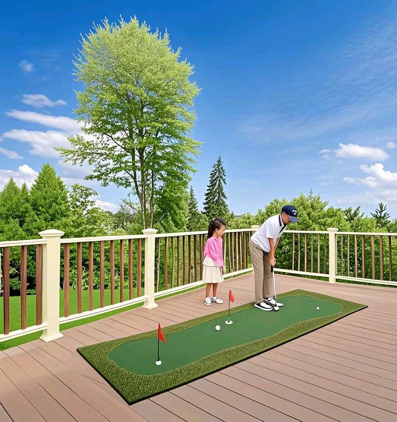 All-Weather Golf Putting Mat - Your Indoor & Outdoor Practice Green