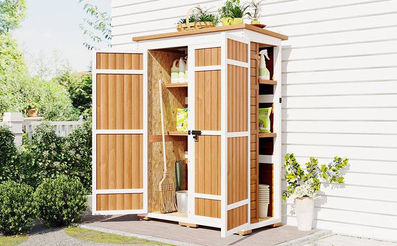TOPMAX Garden Shed: Your Ultimate Outdoor Tool Haven