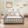 Montessori White Headboard for Full Beds - Customizable Style!