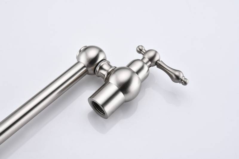 Wall-Mounted Pot Filler Faucet