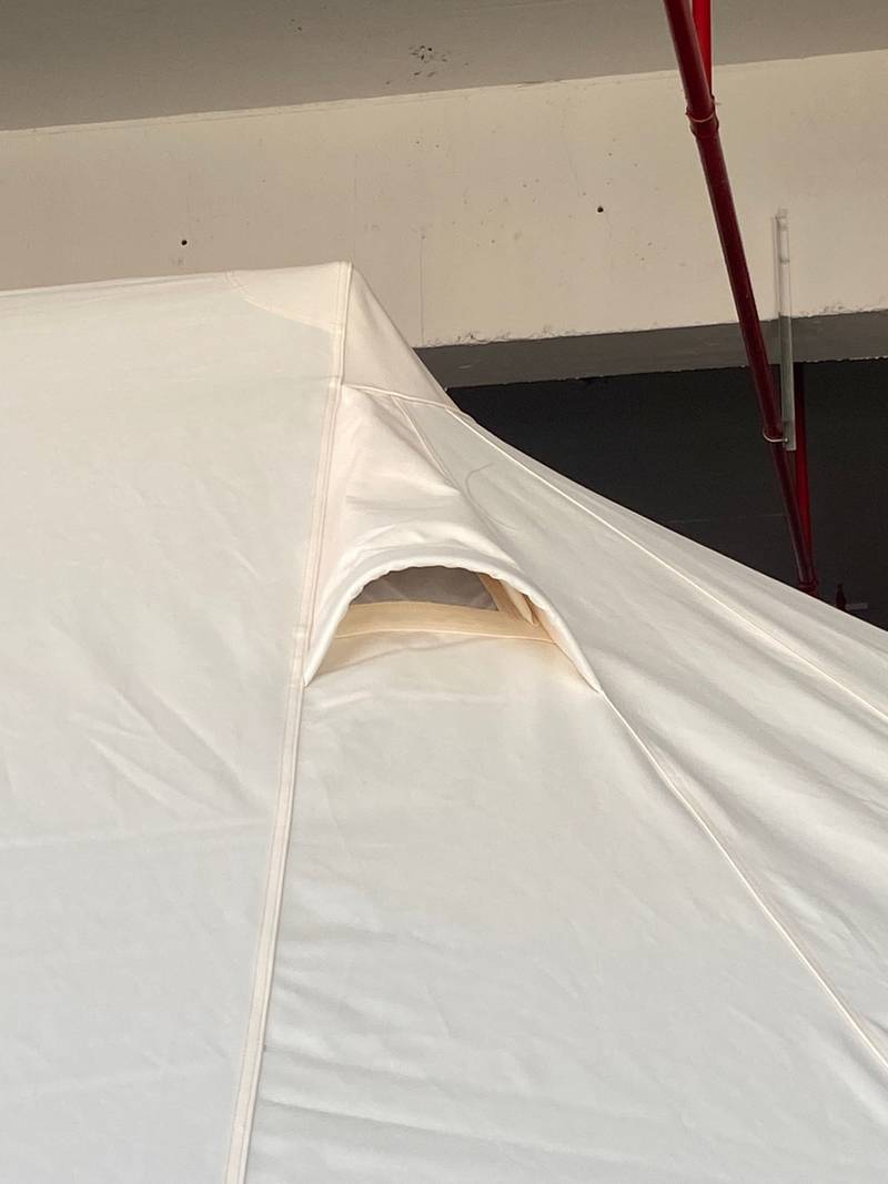 Spacious Canvas Glamping Tent for Family Adventures