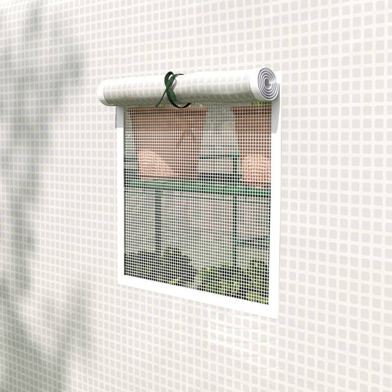 Sunny Garden Walk-In Greenhouse with Roll-Up Door & Shelves