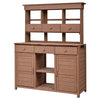 Garden Haven Potting Bench & Storage Station