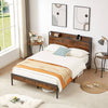 Rustic Charging Bed Frame