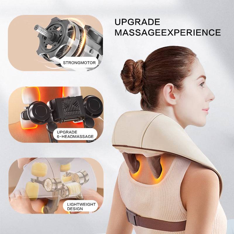 Heated Shiatsu Neck and Shoulder Massager