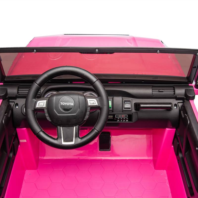 Toyota Adventure Ride-On Car for Kids with Remote Control and Music