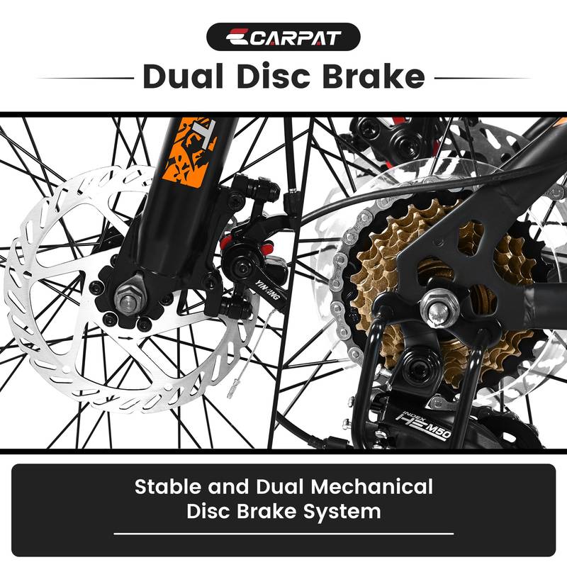Trail Blazer Mountain Bike - Smooth Ride with Disc Brakes and Durable Frame