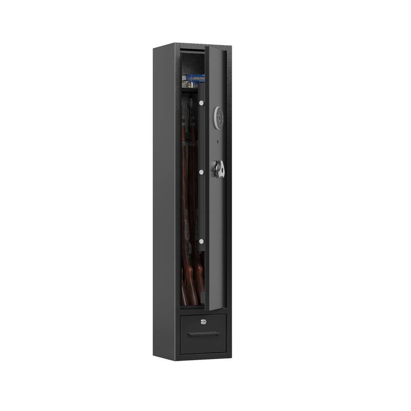 QuickAccess Gun Safe with Removable Shelf and Handy Drawer