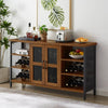 Hazelnut Wine & Liquor Bar Cabinet