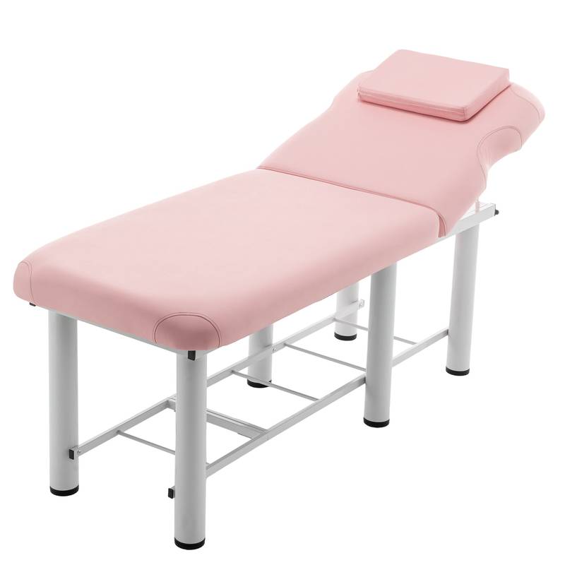 Cozy Comfort Massage Table with Adjustable Backrest and Storage