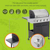 Ultimate Stainless Steel Propane Grill with Side Burner