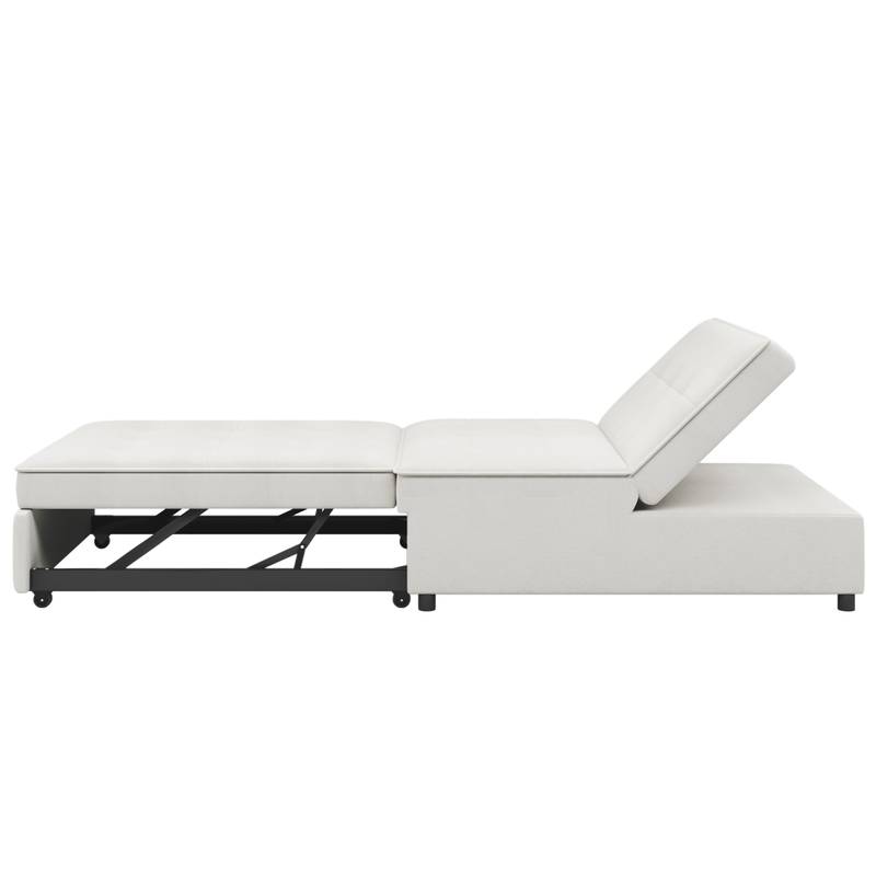 Versatile Sofa Bed with Storage & USB Port