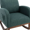 Stylish Emerald Rocking Glider Chair