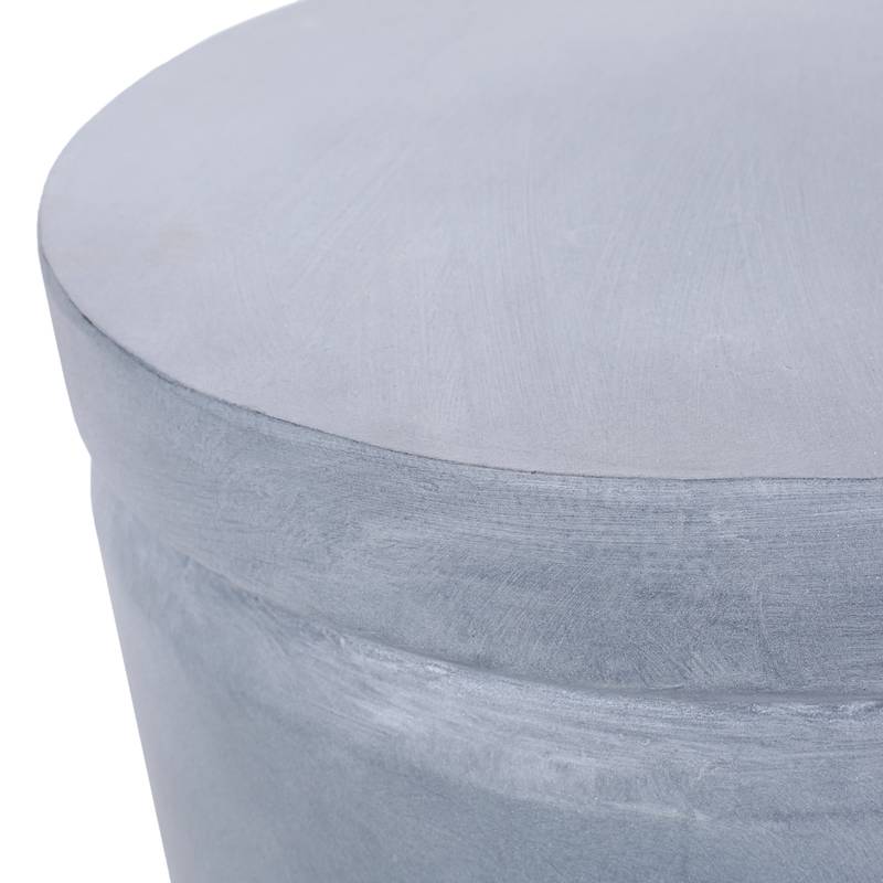 Chic Outdoor Concrete Side Table