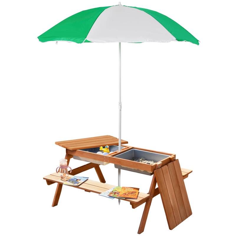 Sunny Days Kids Picnic Table & Play Station
