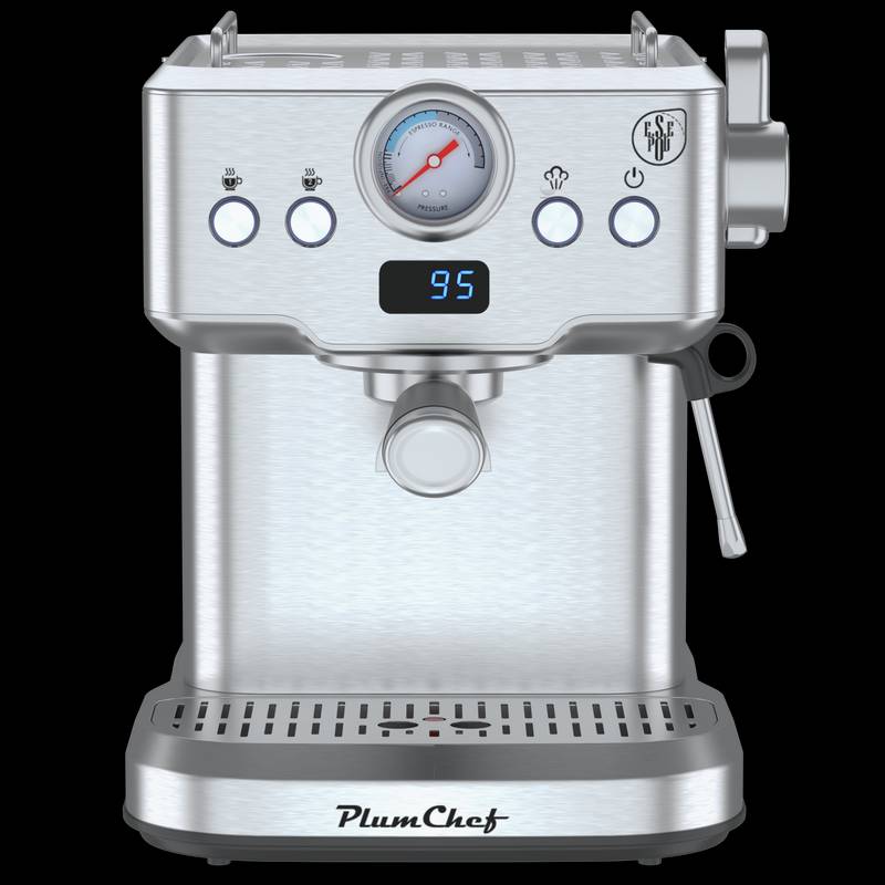 BrewMaster Pro Espresso Maker with Frother - Perfect for Cappuccinos and Lattes!