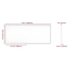 Stylish Full-Length Wall Mirror with Removable Tray