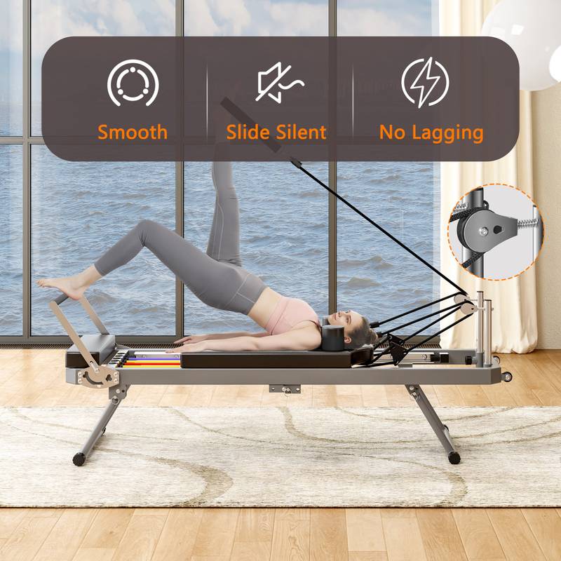 Foldable Pilates Core Bed - Home Fitness Made Easy!