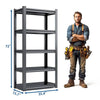 Heavy-Duty Adjustable Metal Storage Shelves