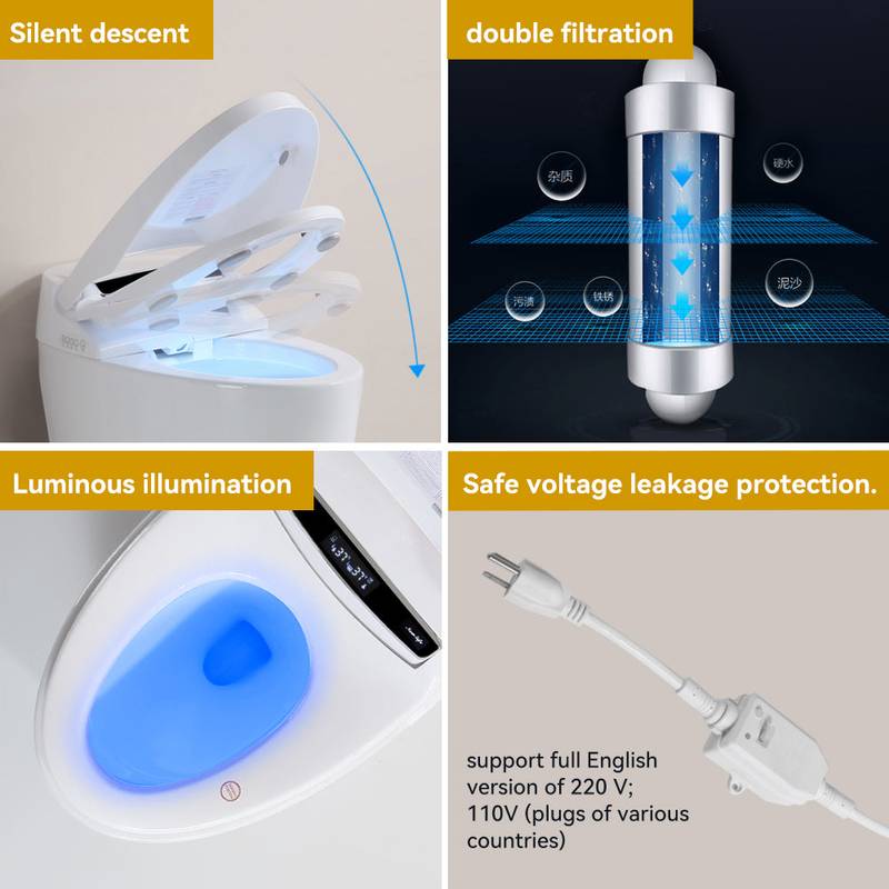Heated Bidet Comfort Toilet