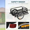Heavy-Duty Bike Cargo Trailer - Foldable and Versatile