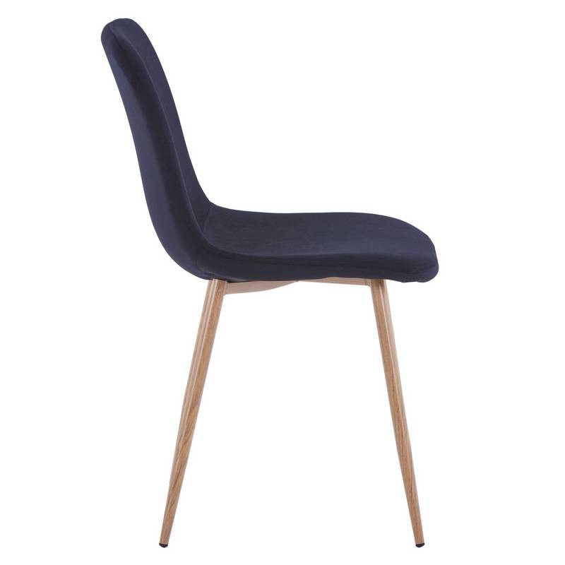 Sleek Black Dining Chair