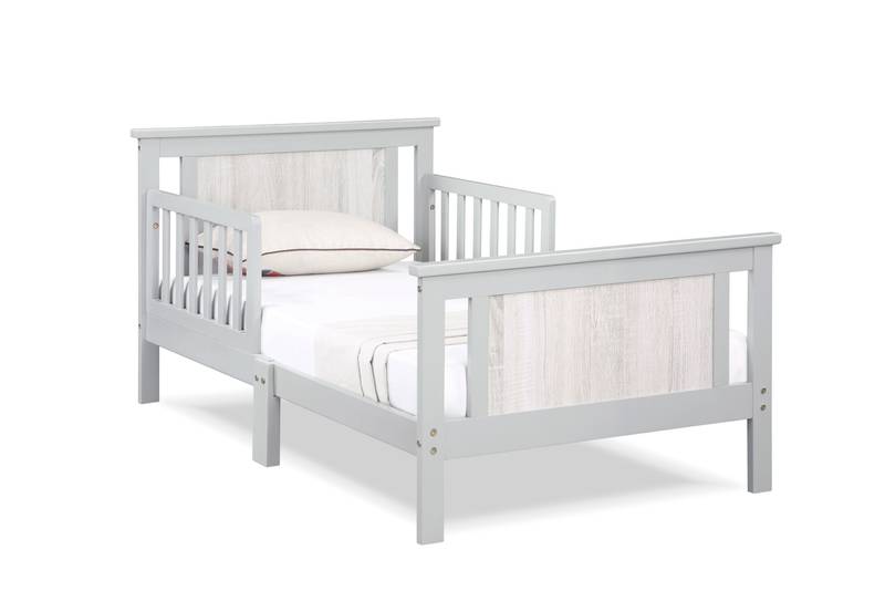 Cozy Flip Toddler Bed - Gray