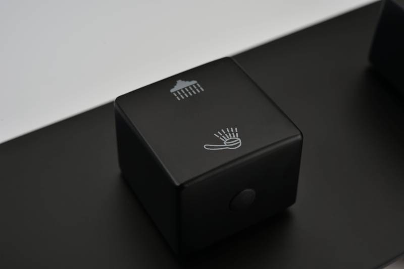 Luxurious Black Rain Shower Set