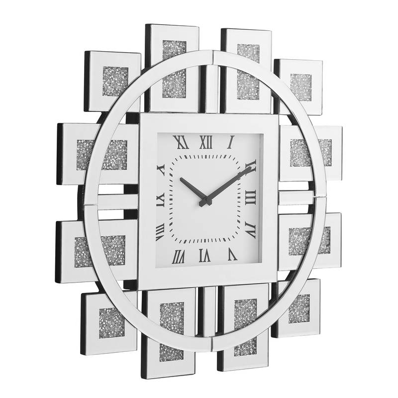 Glamorous Gemstone Wall Clock