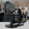 Vintage Luxe Barber Chair - Heavy Duty, 360° Rotating, Perfect for Salons & Spas!