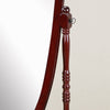 Elegant Cherry Cheval Mirror