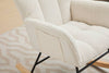 Cozy Glide Rocking Chair for Nurseries and Homes