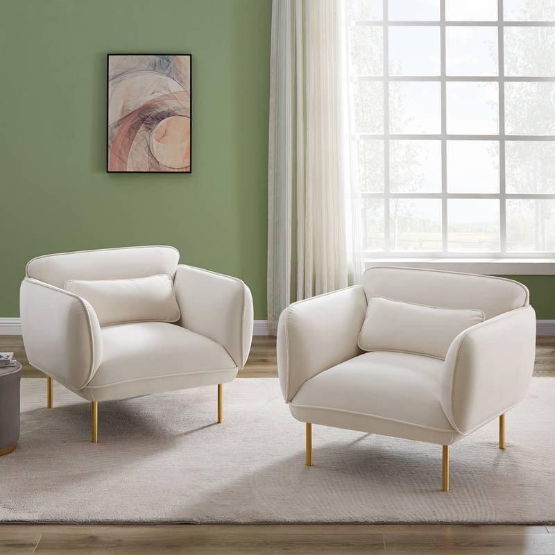 Cozy Chic Velveta Armchair