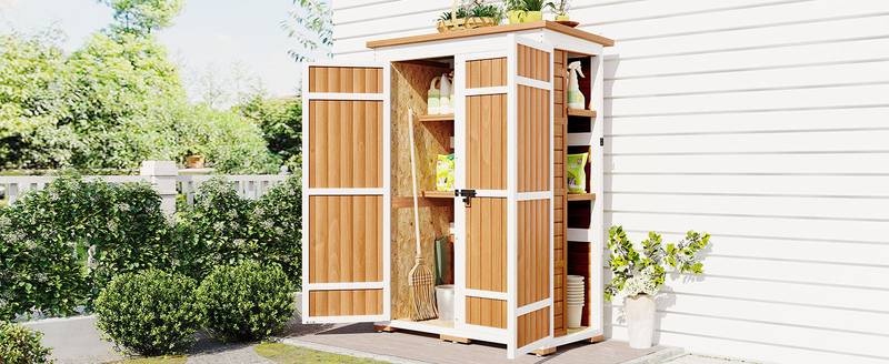 TOPMAX Garden Shed: Your Ultimate Outdoor Tool Haven