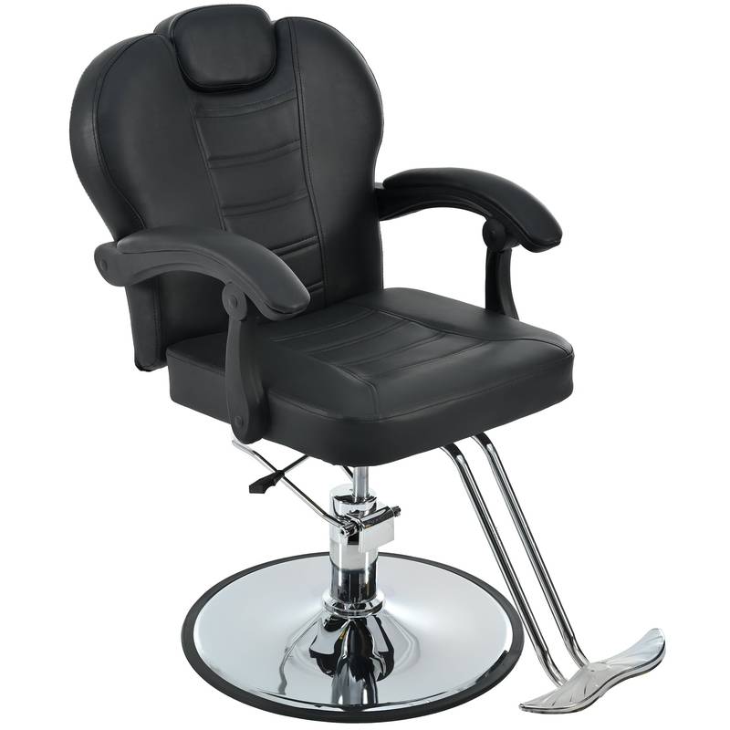 Ultimate Comfort Barber Chair - Stylish & Versatile Salon Seat