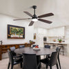 Chic Breeze Ceiling Fan with Dimmable Light & Remote Control