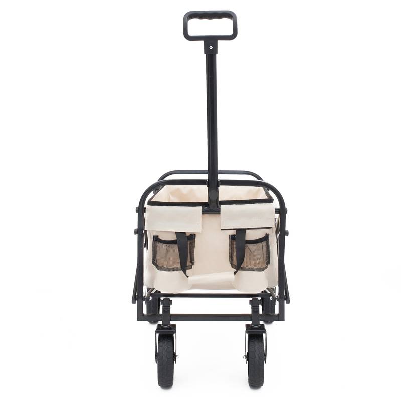 Versatile Collapsible Beach Wagon with Liner Bags