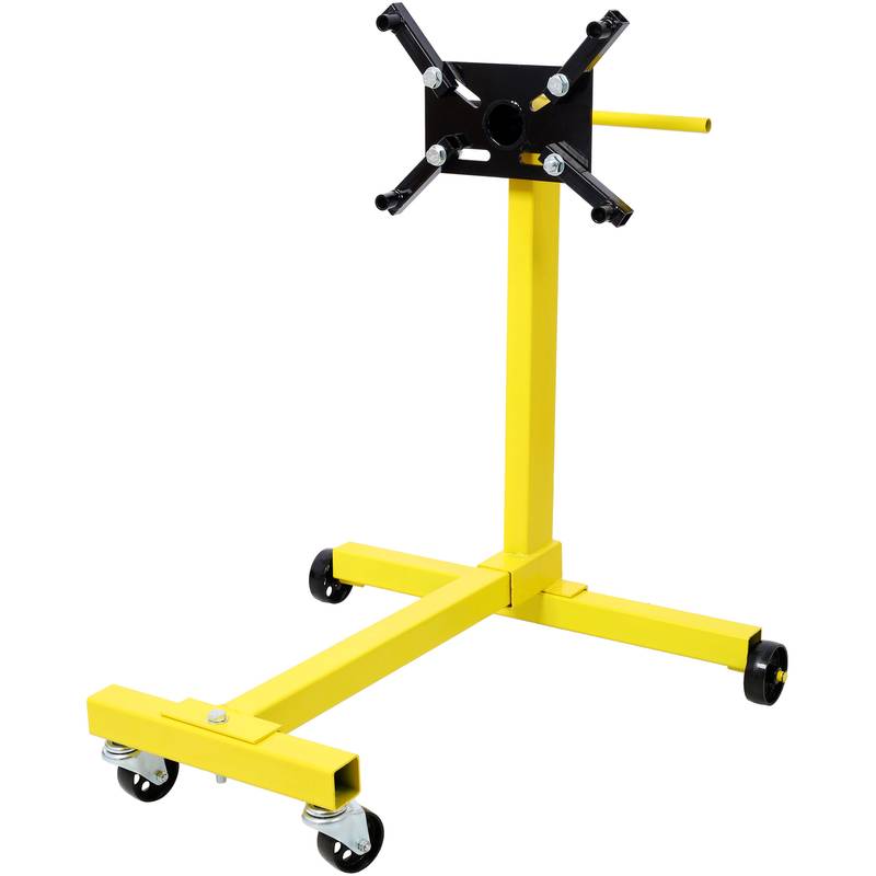Coyote Rotating Engine Stand - Heavy-Duty Support for Testing and Mechanic Needs