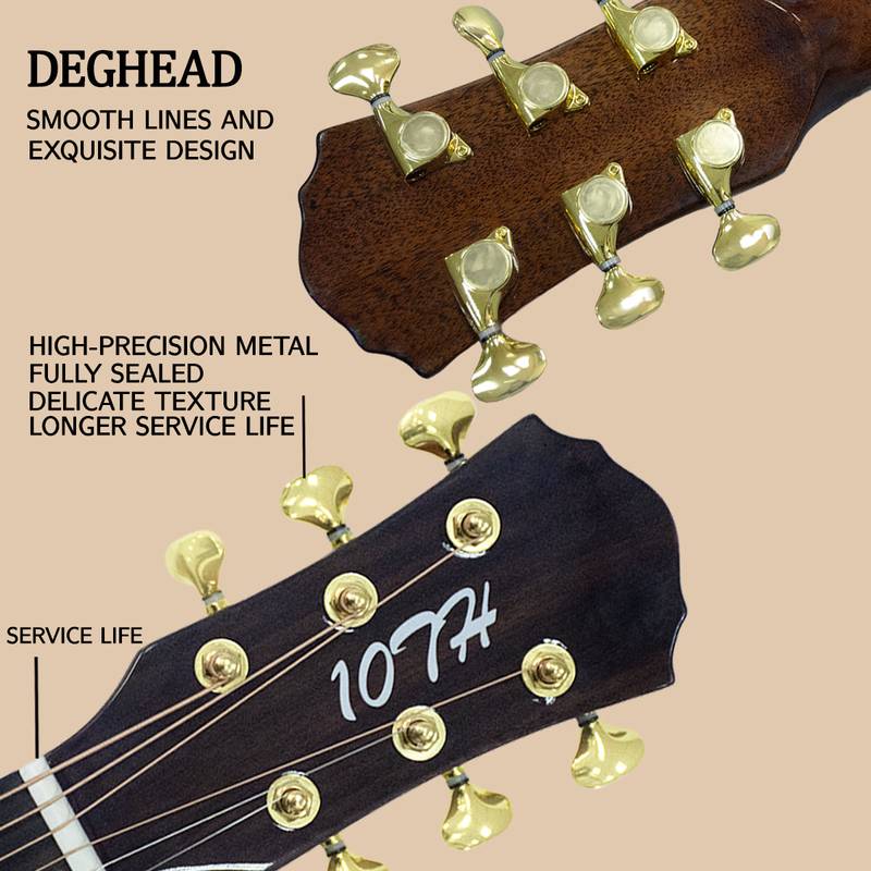 Vibrant Spruce Acoustic Guitar for Beginners