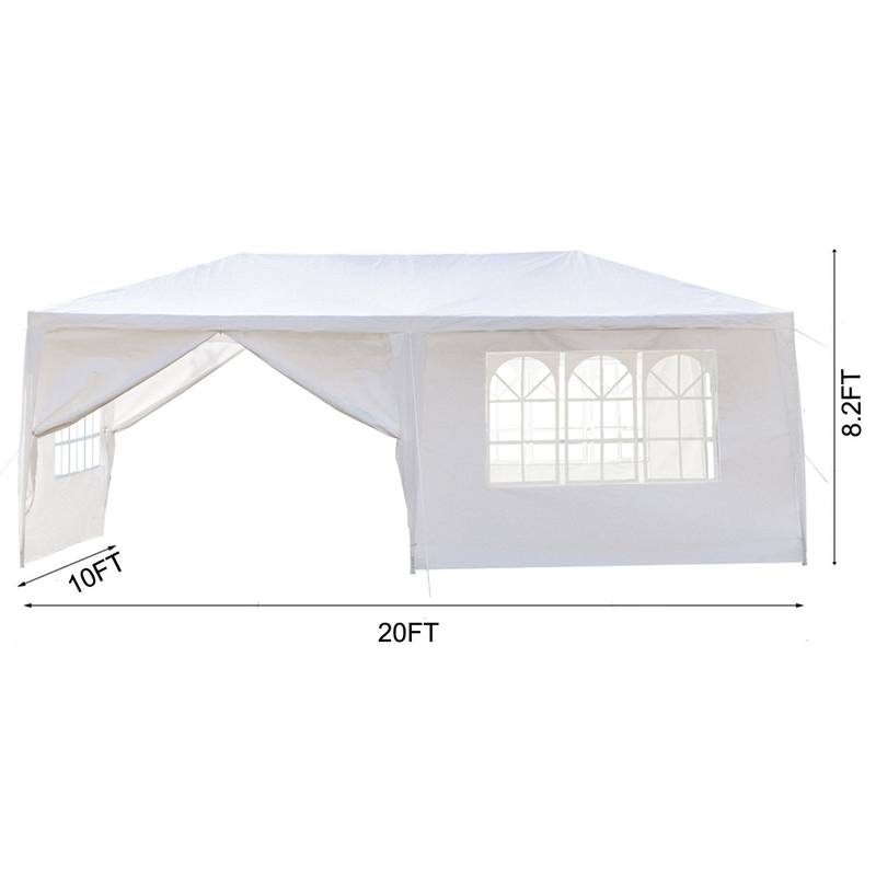 Garden Party Gazebo with Removable Sides