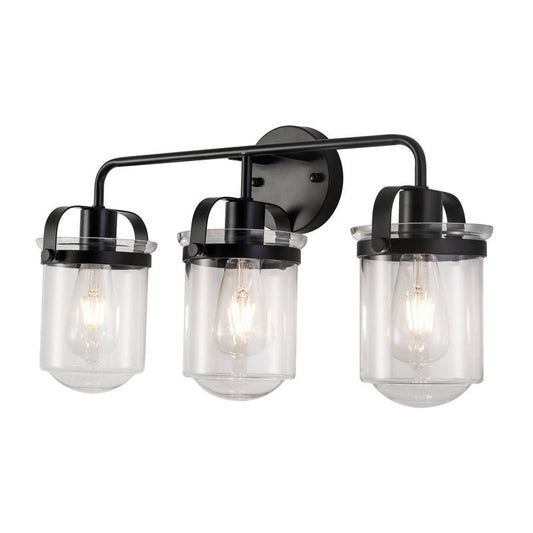 Clear Glass Modern Sconce - Stylish Indoor Light Fixture