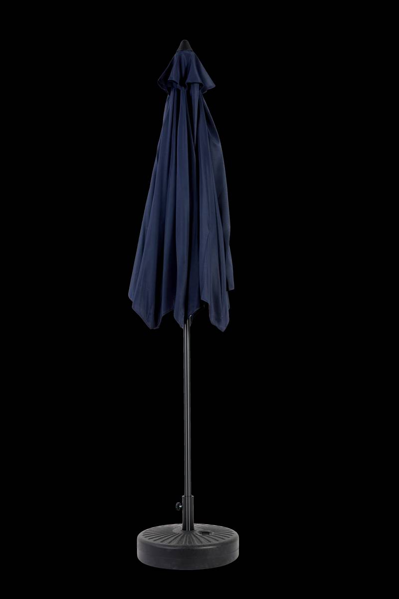 Navy Blue Patio Umbrella with Easy Tilt and Crank